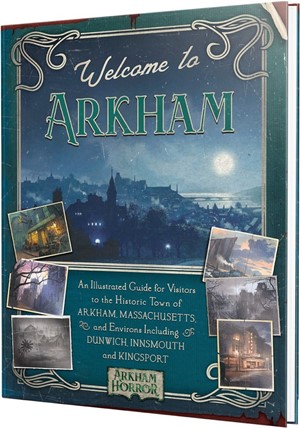 2!ACOASMMKEE002 Welcome To Arkham: An Illustrated Guide For Visitors published by Aconyte Books