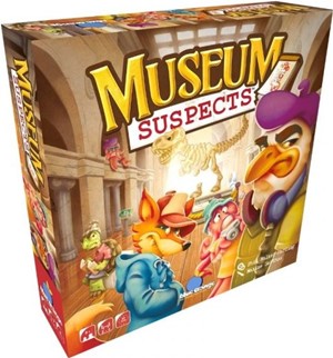 2!BLU09044 Museum Suspects Board Game published by Blue Orange Games