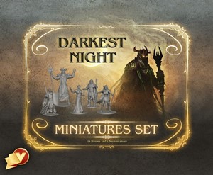 DMGVPG09023 Darkest Night Board Game: Miniatures Set (Damaged) published by Victory Point Games