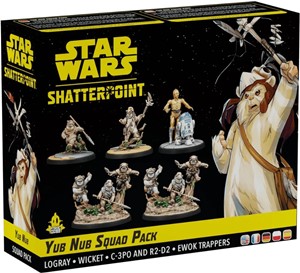 2!FFGSWP39 Star Wars: Shatterpoint: Yub Nub - Logray Squad Pack published by Fantasy Flight Games