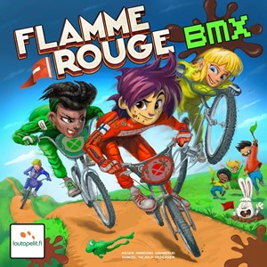 2!LAU024 Flamme Rouge Board Game: BMX Edition published by Lautapelit
