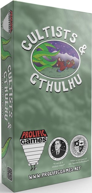 2!LEFPLF510 Cultists And Cthulhu Card Game: 2nd Edition published by Prolific Games