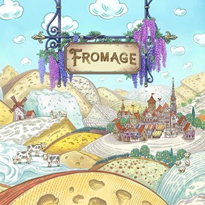 2!R2IFROMAGESE Fromage Board Game published by Road To Infamy Games