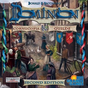 2!RGG665 Dominion Card Game: 2nd Edition: Cornucopia And Guilds Expansion published by Rio Grande Games