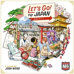 2!AEG7116 Let's Go! To Japan Card Game published by Alderac Entertainment Group