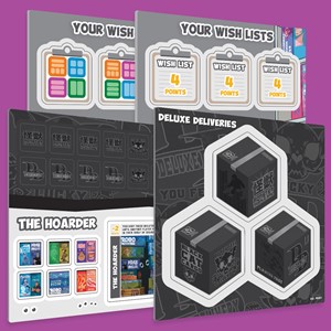 AKS001001 Shelfie Stacker Board Game: Deluxe Deliveries Expansion published by Arkus Studios