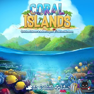 2!ALLCORAL01 Coral Islands Board Game published by Alley Cat Games