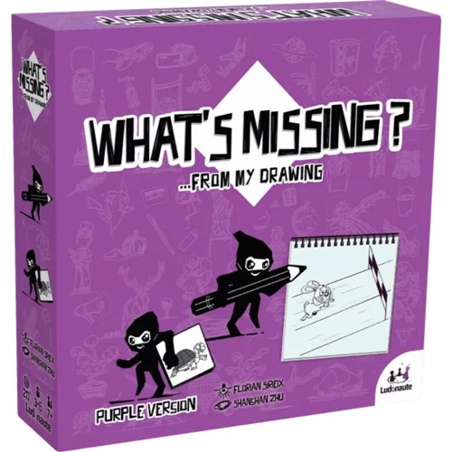 What's Missing Card Game: Purple Edition