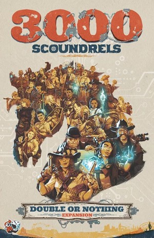 ASMUG04 3000 Scoundrels Card Game: Double Or Nothing Expansion published by Unexpected Games
