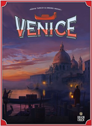 2!BCGVEN001 Venice Board Game published by Brain Crack Games
