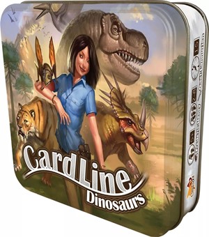 BLKCARDDINOUK Cardline Card Game: Dinosaurs published by Monolith Board Games