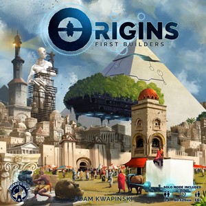 2!BND0058 Origins Board Game: First Builders published by Board And Dice