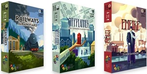 CAPNANOW1 Nano9Games: Wave 1: Railways, City Planners And Empire published by Capstone Games