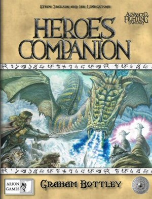 CB77005 Advanced Fighting Fantasy RPG: Heroes Companion published by Arion Games