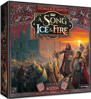 CMNSIF005 Song Of Ice And Fire Board Game: Bolton Starter Set published by CoolMiniOrNot