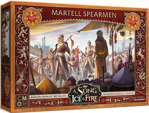 CMNSIF701 Song Of Ice And Fire Board Game: Martell Spearmen Expansion published by CoolMiniOrNot
