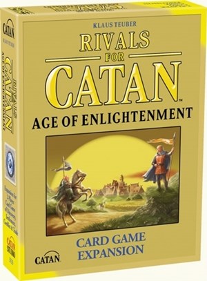 CN3136 The Rivals For Catan Card Game: Age Of Enlightenment Expansion published by Catan Studios