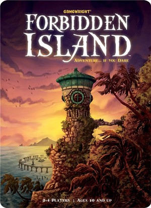 CSPFOR Forbidden Island Board Game published by Gamewright