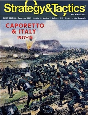 DCGST337 Strategy And Tactics Issue #337: Caporetto: The Italian Front 1917-1918 published by Decision Games