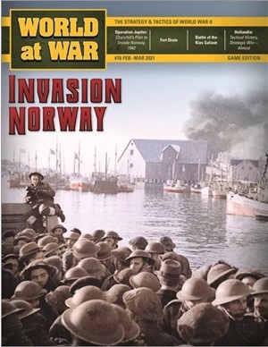 2!DCGWAW76 World At War Magazine #76: Operation Jupiter: Churchill's Plan To Invade Norway 1942 published by Decision Games