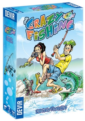 DEVBGCRAZYSE Crazy Fishing Card Game published by Devir Games
