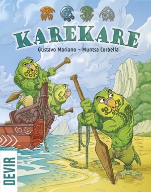 2!DEVBGKARE KareKare Board Game published by Devir Games