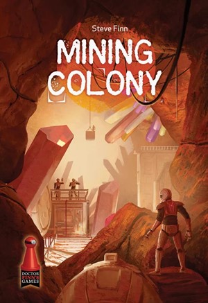 DFG004 Mining Colony Board Game published by Dr Finns Games