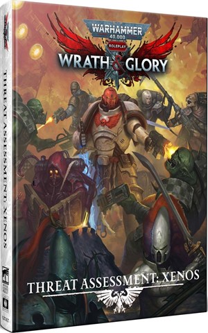 DMGCB72627 Warhammer 40000 Roleplay RPG: Wrath And Glory Threat Assessment: Xenos (Damaged) published by Cubicle 7 Entertainment