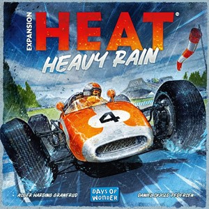 DMGDOW9102 Heat Board Game: Pedal To The Metal Heavy Rain Expansion (Damaged) published by Days Of Wonder