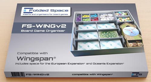 DMGFDSWINGV2 Wingspan Core Game, Europe And Oceania Insert (Damaged) published by Folded Space