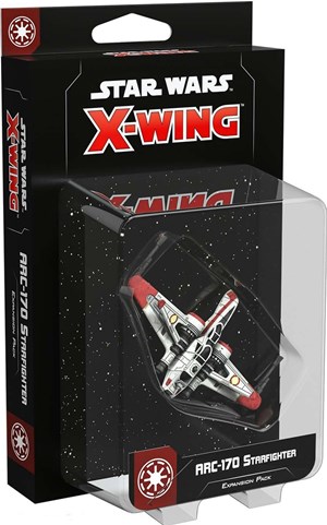 DMGFFGSWZ33 Star Wars X-Wing 2nd Edition: ARC-170 Starfighter Expansion Pack (Damaged) published by Fantasy Flight Games