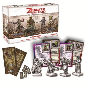 DMGGBRZP11 Zpocalypse Board Game: Aftermath Z Team Beta (Damaged) published by Green Brier Games