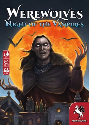 DMGPEG18276E Werewolves Card Game: Night Of The Vampires (Damaged) published by Pegasus Spiele