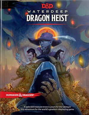 DMGWTCC4658 Dungeons And Dragons RPG: Waterdeep Dragon Heist (Damaged) published by Wizards of the Coast