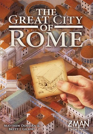DMGZMGZA001 The Great City Of Rome Board Game (Damaged) published by Z-Man Games