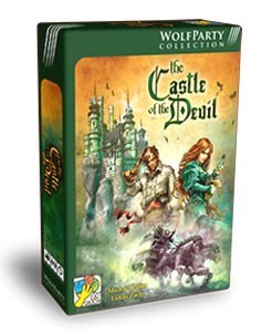 DVG9203 Castle Of The Devil Card Game published by Da Vinci Games