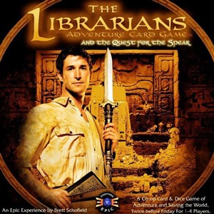 EEGLIBEXP01 The Librarians Adventure Card Game: Quest For The Spear Expansion published by Everything Epic