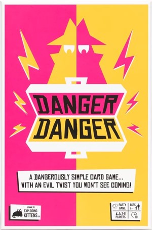 EKDANGCORE4 Danger Danger Card Game published by Exploding Kittens