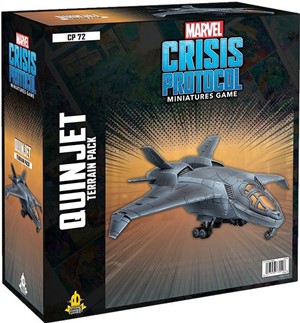FFGCP72 Marvel Crisis Protocol Miniatures Game: Quinjet Terrain Expansion published by Fantasy Flight Games