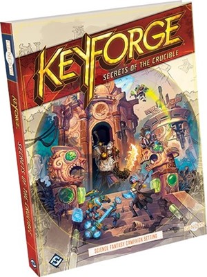 2!FFGGNS12 Genesys RPG: KeyForge: Secrets Of The Crucible (FFG) published by Fantasy Flight Games