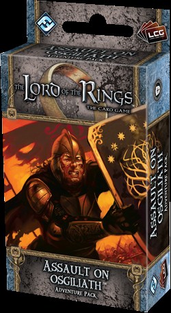 FFGMEC21 The Lord Of The Rings LCG: Assault On Osgiliath Adventure Pack published by Fantasy Flight Games
