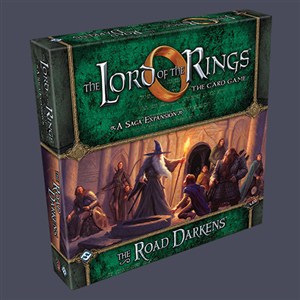 FFGMEC34 The Lord Of The Rings LCG: The Road Darkens Expansion published by Fantasy Flight Games