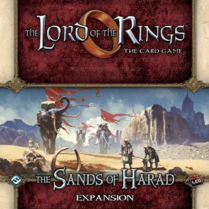 FFGMEC55 The Lord Of The Rings LCG: The Sands Of Harad Deluxe Expansion published by Fantasy Flight Games