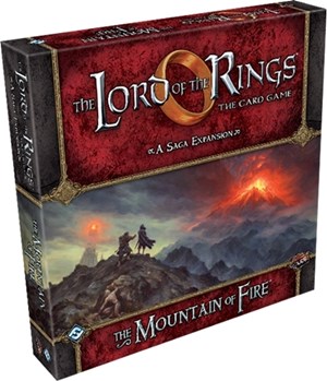 FFGMEC62 The Lord Of The Rings LCG: The Mountain Of Fire Saga Expansion published by Fantasy Flight Games