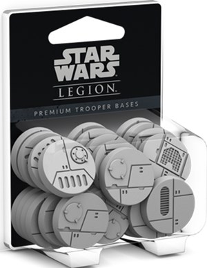 FFGSWL28 Star Wars Legion: Premium Trooper Bases published by Fantasy Flight Games