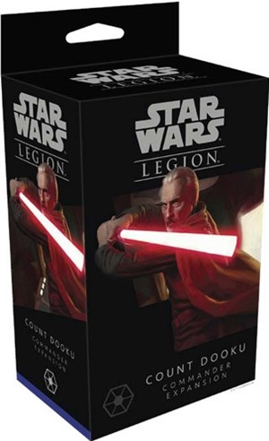 FFGSWL45 Star Wars Legion: Count Dooku Commander Expansion published by Fantasy Flight Games
