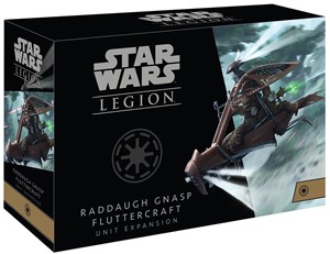 FFGSWL84 Star Wars Legion: Raddaugh Gnasp Fluttercraft Unit Expansion published by Fantasy Flight Games