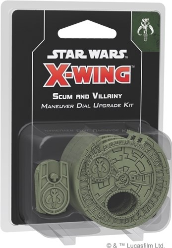 FFGSWZ11 Star Wars X-Wing: Scum and Villainy Maneuver Dial Upgrade Kit published by Fantasy Flight Games