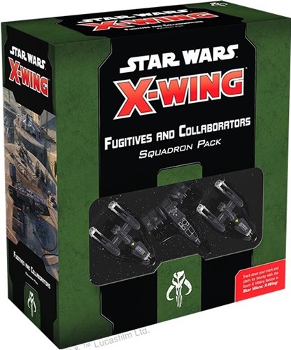 FFGSWZ85 Star Wars X-Wing 2nd Edition: Fugitives And Collaborators Squadron Pack published by Fantasy Flight Games