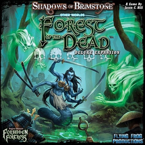FFP0713 Shadows Of Brimstone Board Game: Forbidden Fortress: Forest Of The Dead Deluxe OtherWorld published by Flying Frog Productions